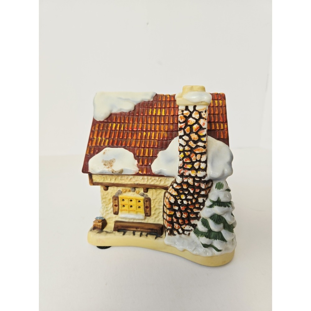 Vintage Hummel Goebel Village Bakery light up house no cord cottage Christmas - Picture 4 of 5